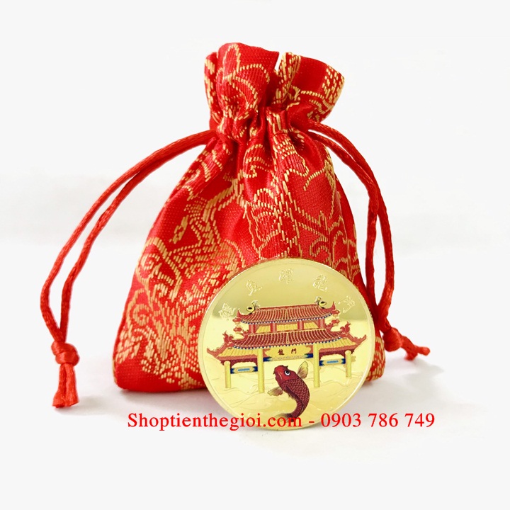 Xu Cá Chép Vượt Vũ Môn In Màu - SP005190